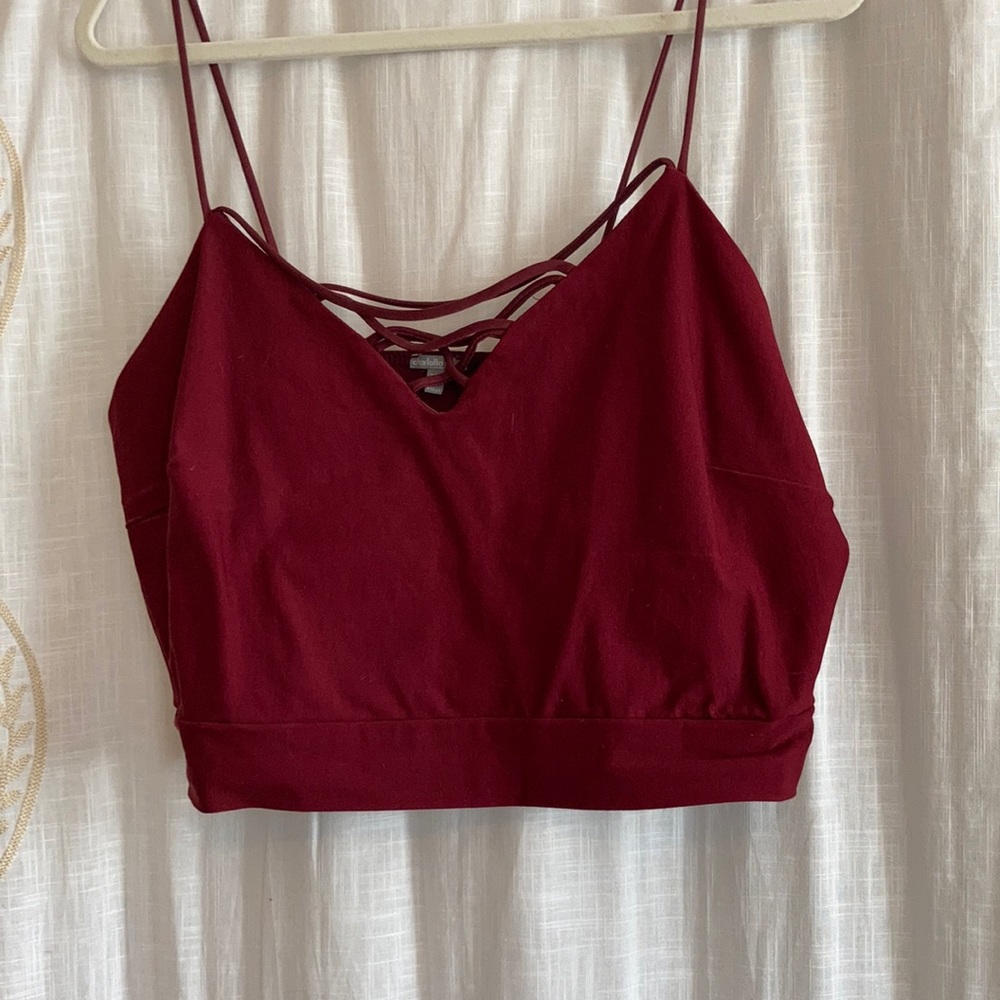 Tight cropped top